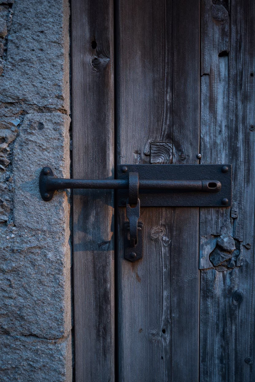 Iron Latch in Quebec City in in Quebec City, Canada