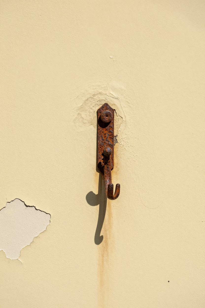 Iron Towel Hook in Liverpool in in Liverpool, United Kingdom