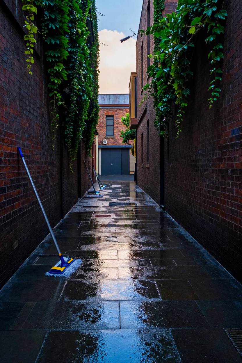 Ivy in Melbourne at First Light in in Melbourne, Victoria, Australia