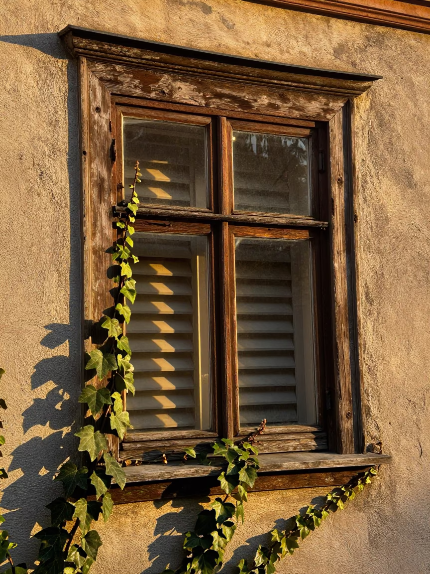 Ivy Vines in Prague in in Prague, Czech Republic