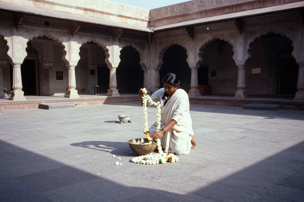 Jasmine Garlands in Hyderabad in in Hyderabad, India