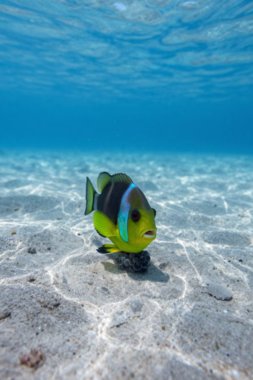 Jawfish Incubating Eggs in Queensland Waters in in Queensland