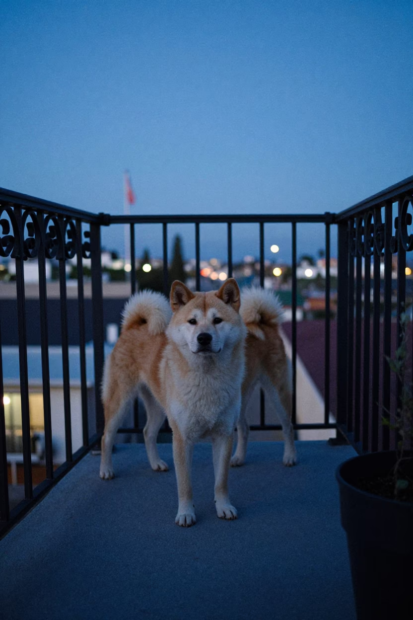 Jindo Dog in San Diego in in San Diego, California, United States