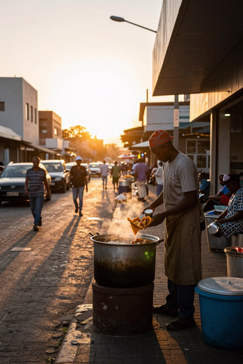 Johannesburg Stew at The Early Evening Light in in Johannesburg, South Africa