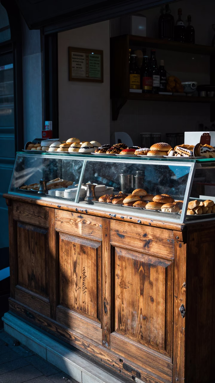Kahvehane Counter in Istanbul in in Istanbul, Turkey