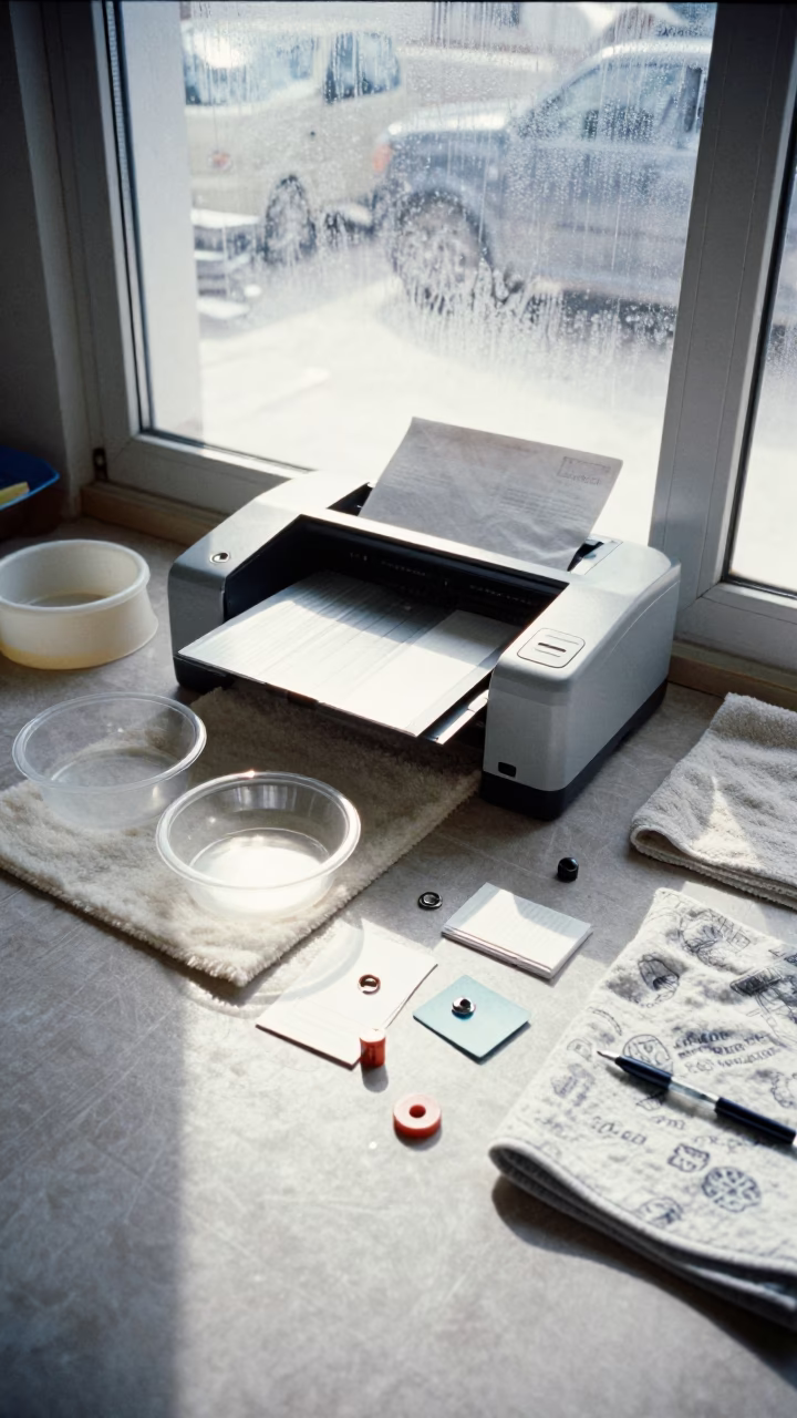 Kennel Report Card Printer Tray Diyarbakir in in a boarding kennel corridor in Diyarbakir