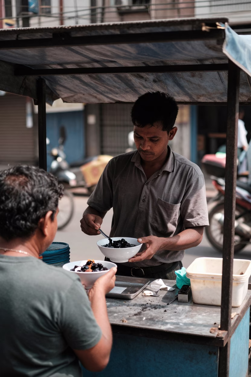 Ketan Hitam in Mumbai at The Flat Glare Of Noon Light in in Mumbai, India