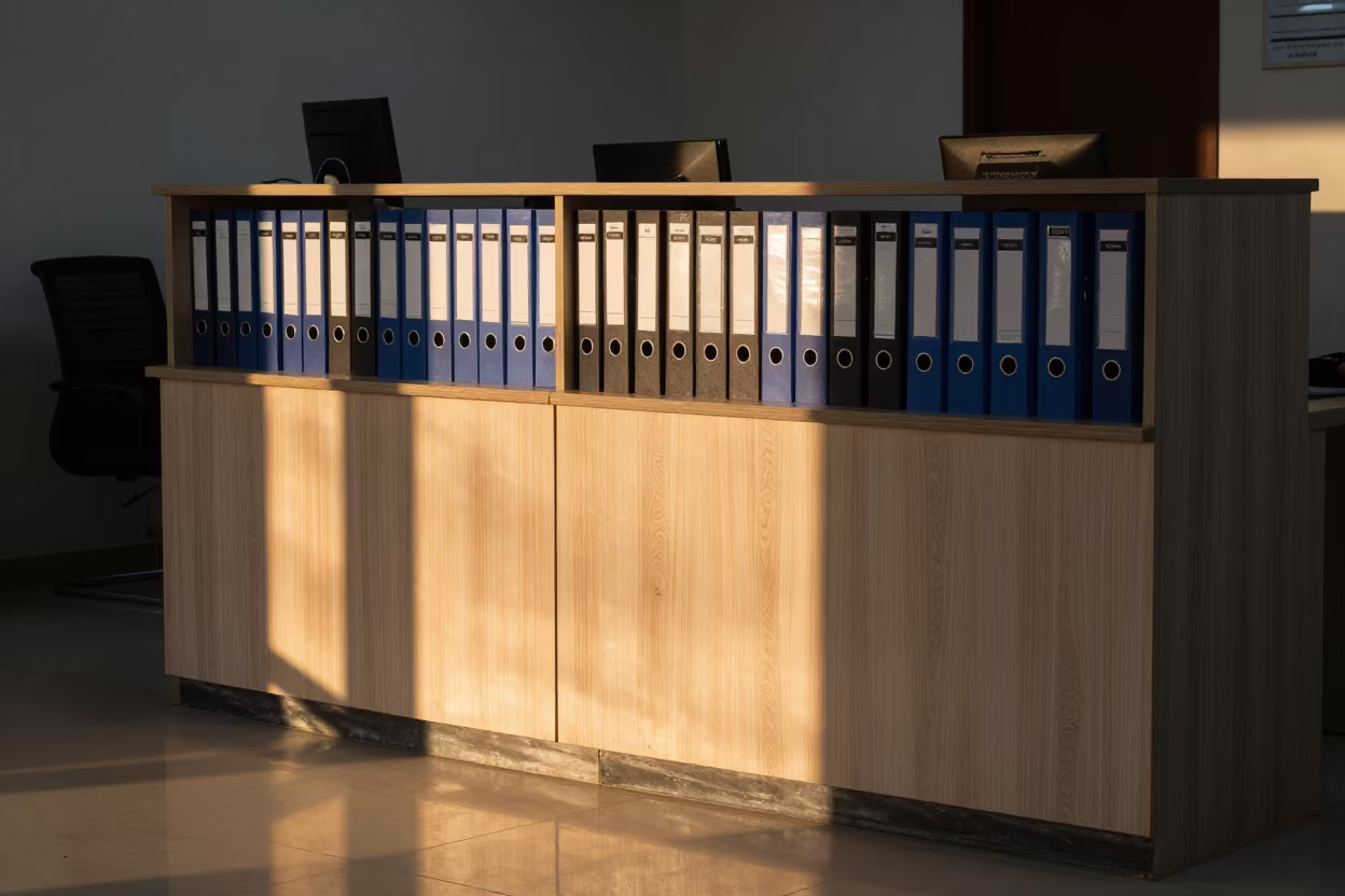 Key Cabinet at Ado Ekiti Reception Desk in at an office reception desk in Ado Ekiti