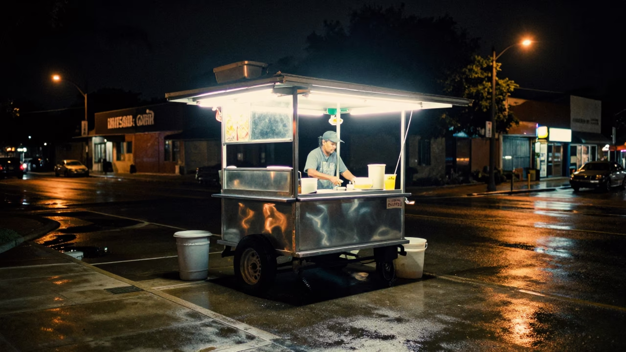 Kheer Sagar in Austin at Deep In The Night Light in in Austin, Texas, United States