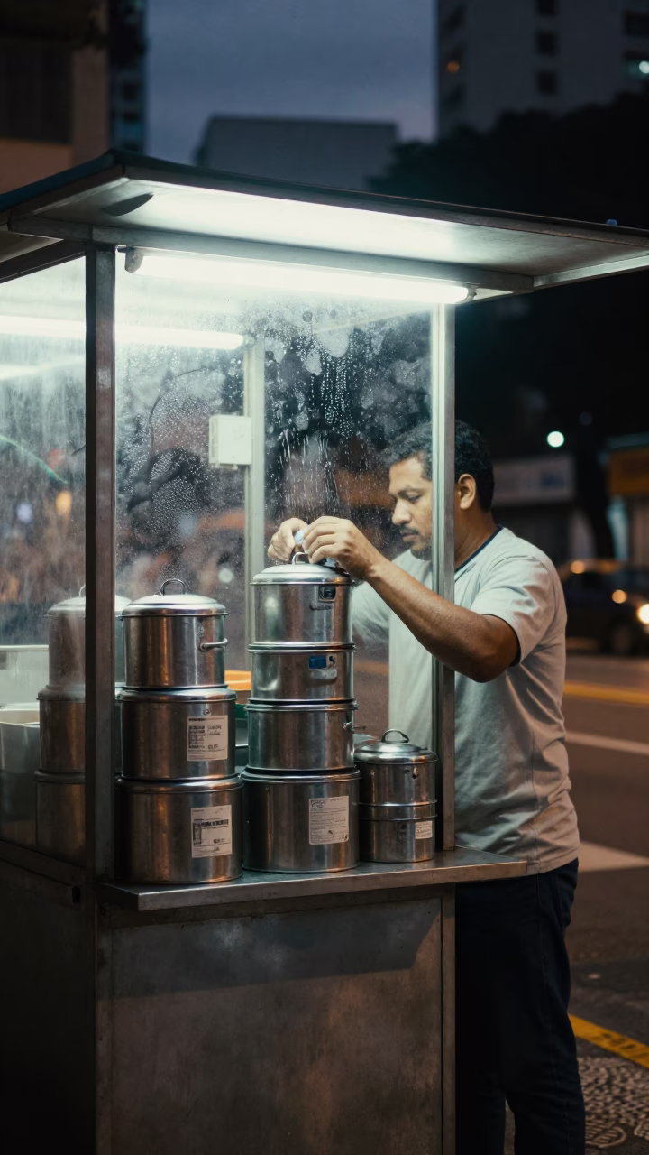 Kiosk Owner in São Paulo in in São Paulo, Brazil