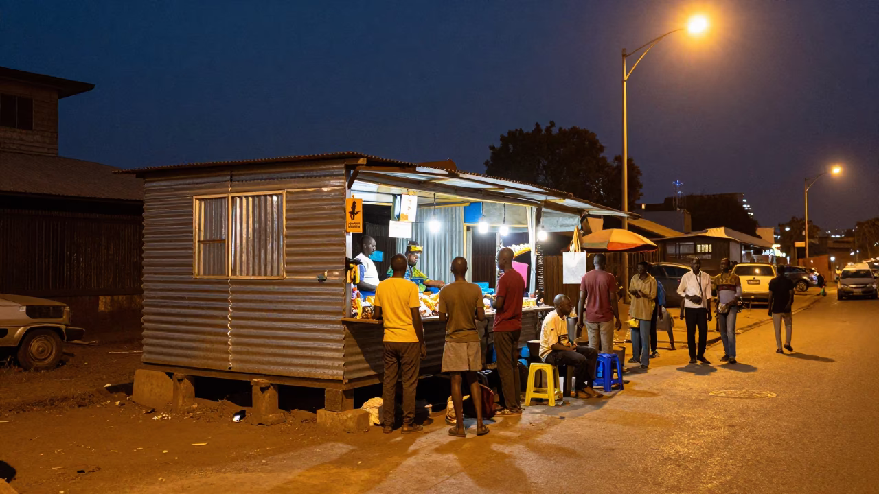 Kiosk Vendor in Nairobi in in Nairobi, Kenya