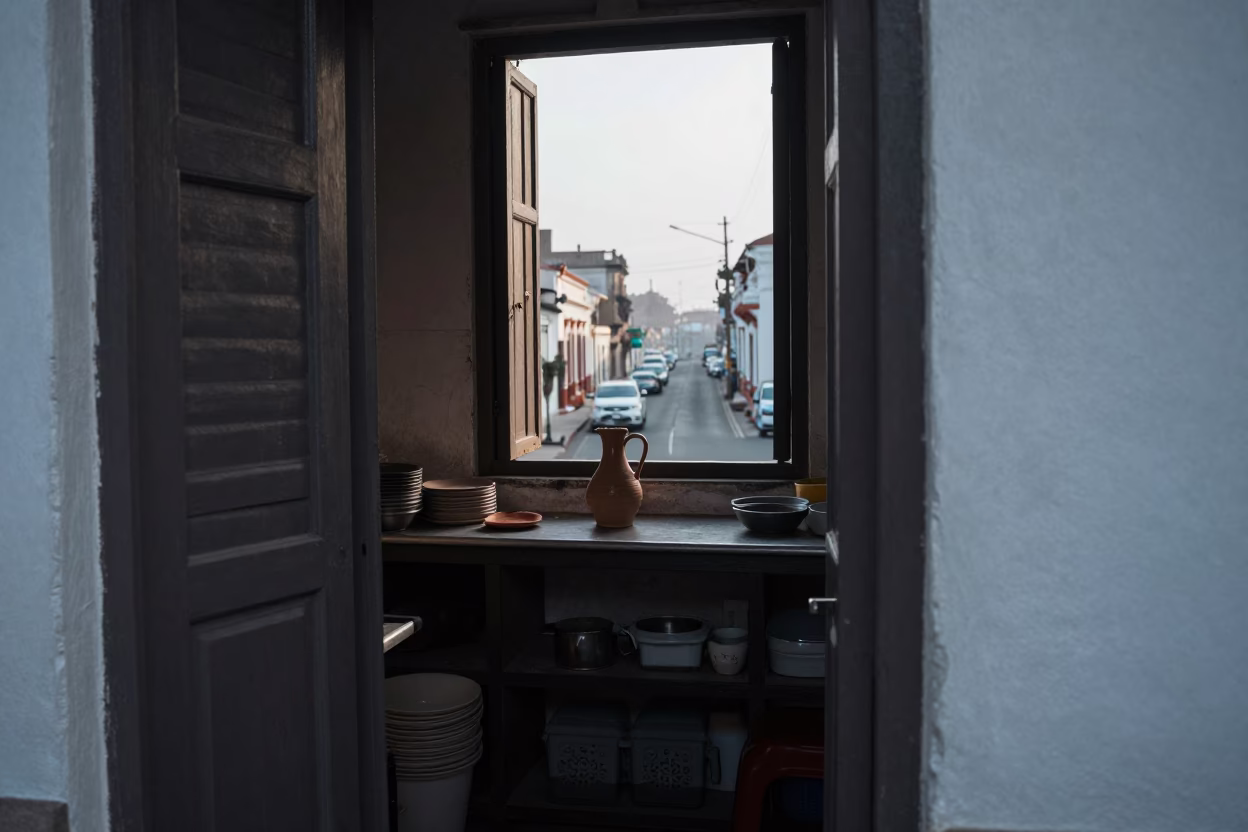 Kitchen Activity in Lima in in Lima, Peru