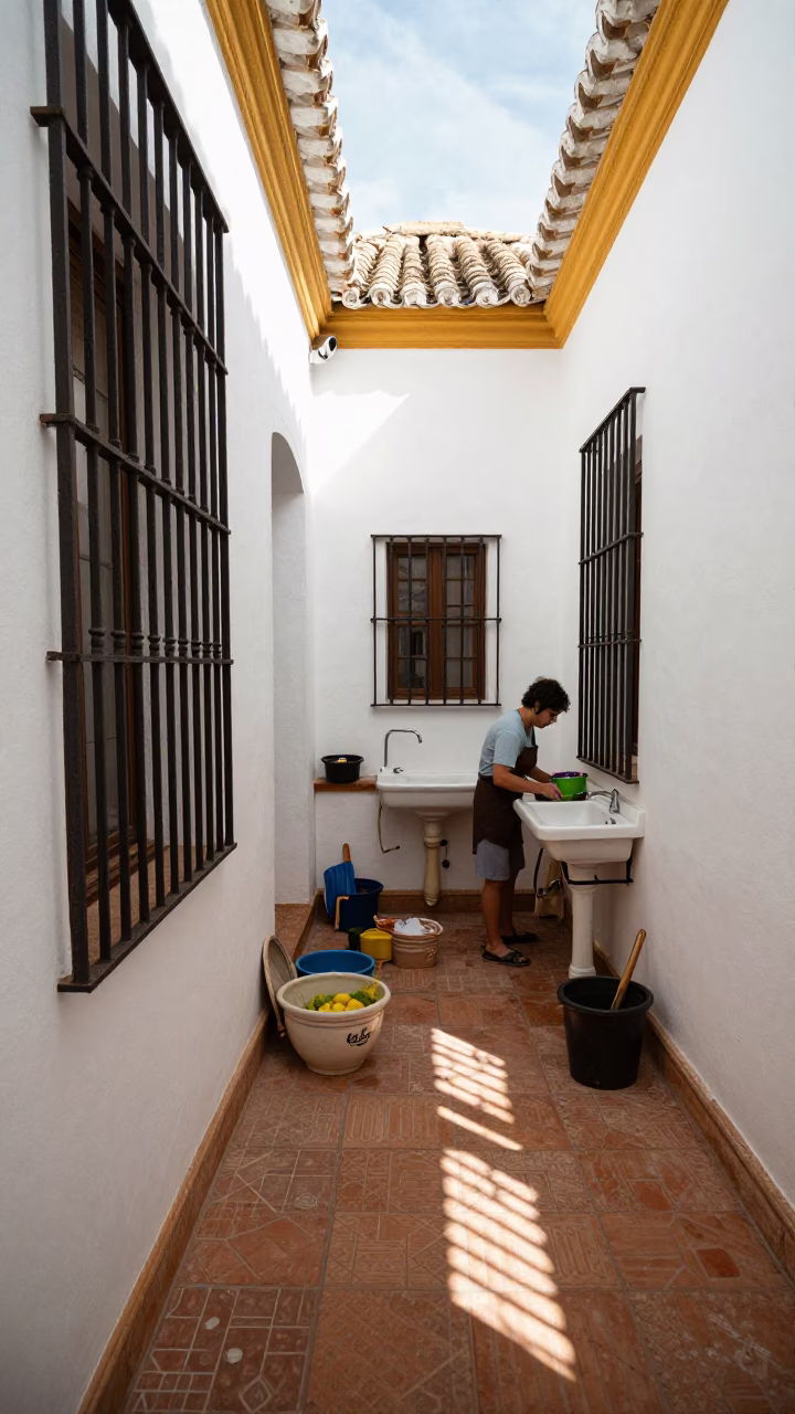 Kitchen Chores in Seville in in Seville, Spain