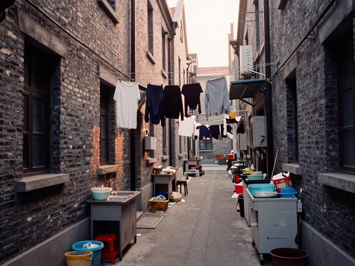 Kitchen Clutter in Shanghai in in Shanghai, China
