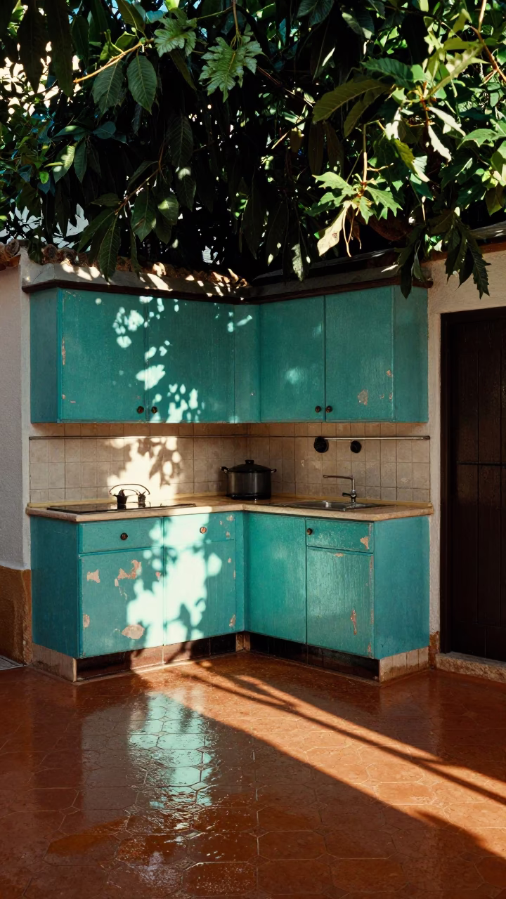 Kitchen Corner in Granada in in Granada, Spain