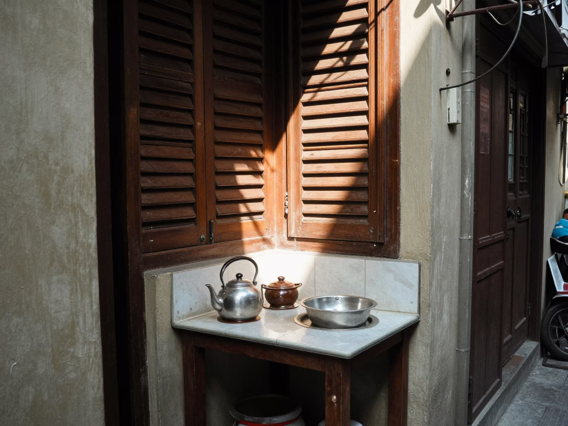 Kitchen Corner in Hanoi in in Hanoi, Vietnam