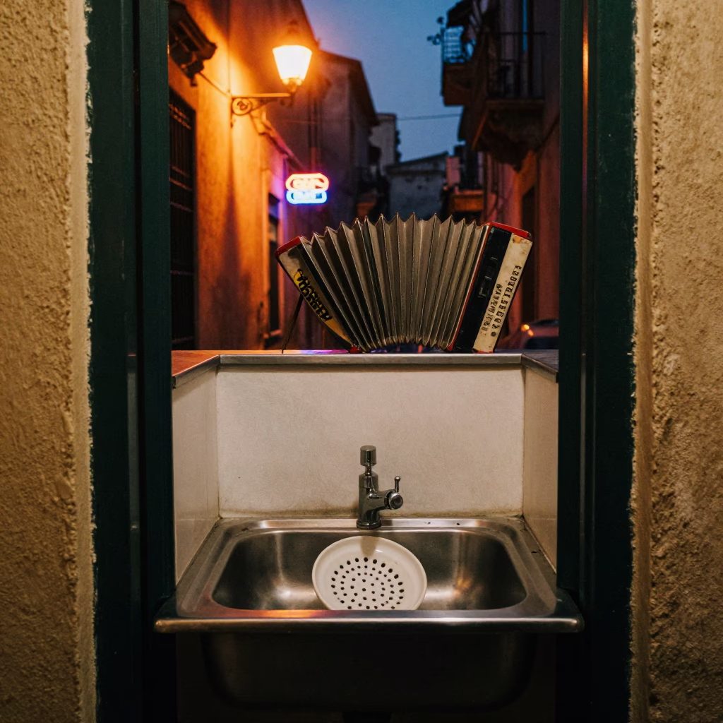 Kitchen Corner in Palermo in in Palermo, Italy