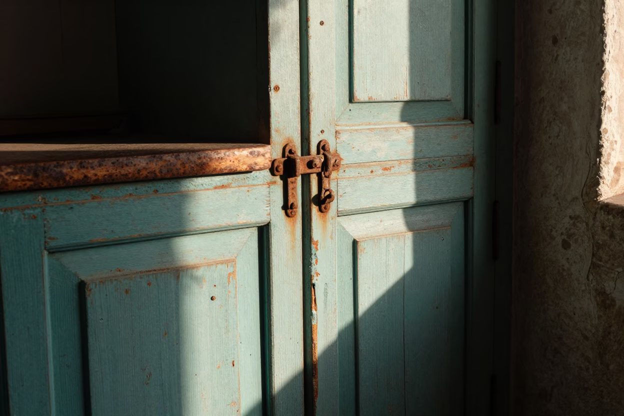 Kitchen Corner just after sunrise in Havana in in Havana, Cuba