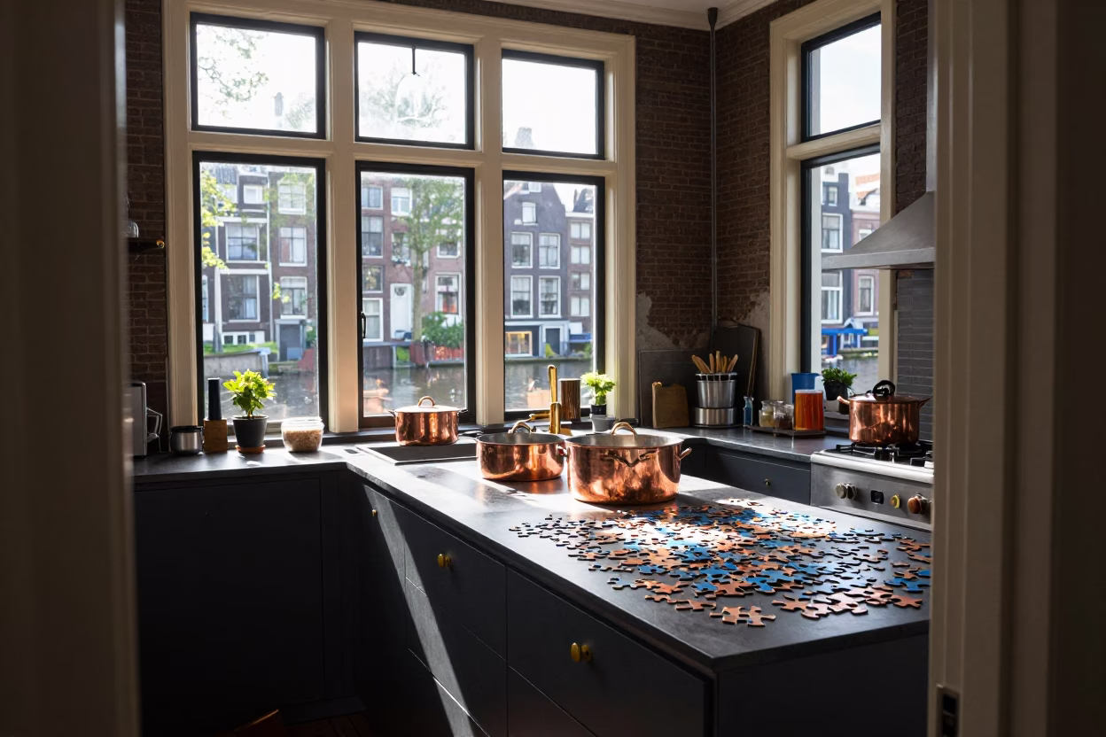 Kitchen Counter in Amsterdam in in Amsterdam, Netherlands