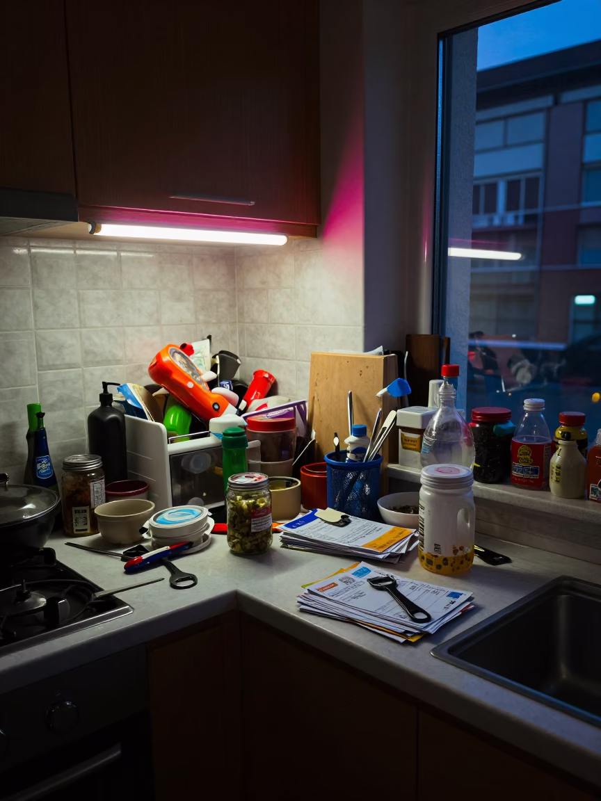 Kitchen Counter in Budapest in in Budapest, Hungary