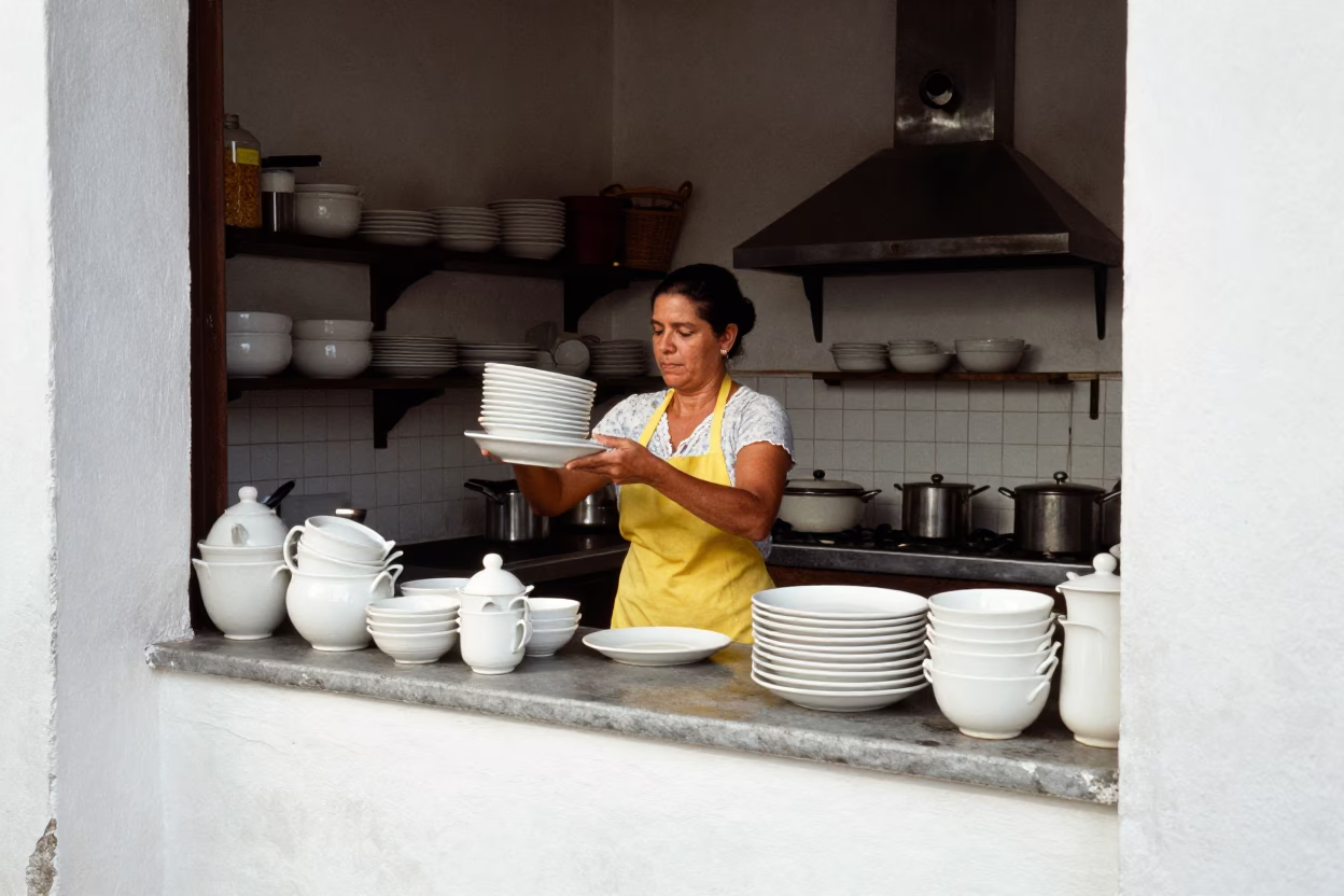 Kitchen Counter in Cartagena in in Cartagena, Colombia
