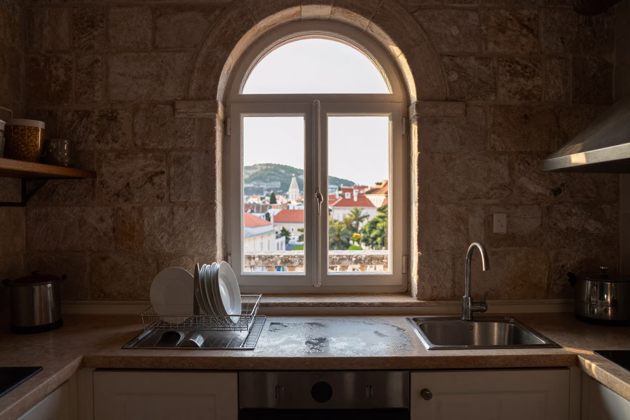 Kitchen Counter in Dubrovnik in in Dubrovnik, Croatia