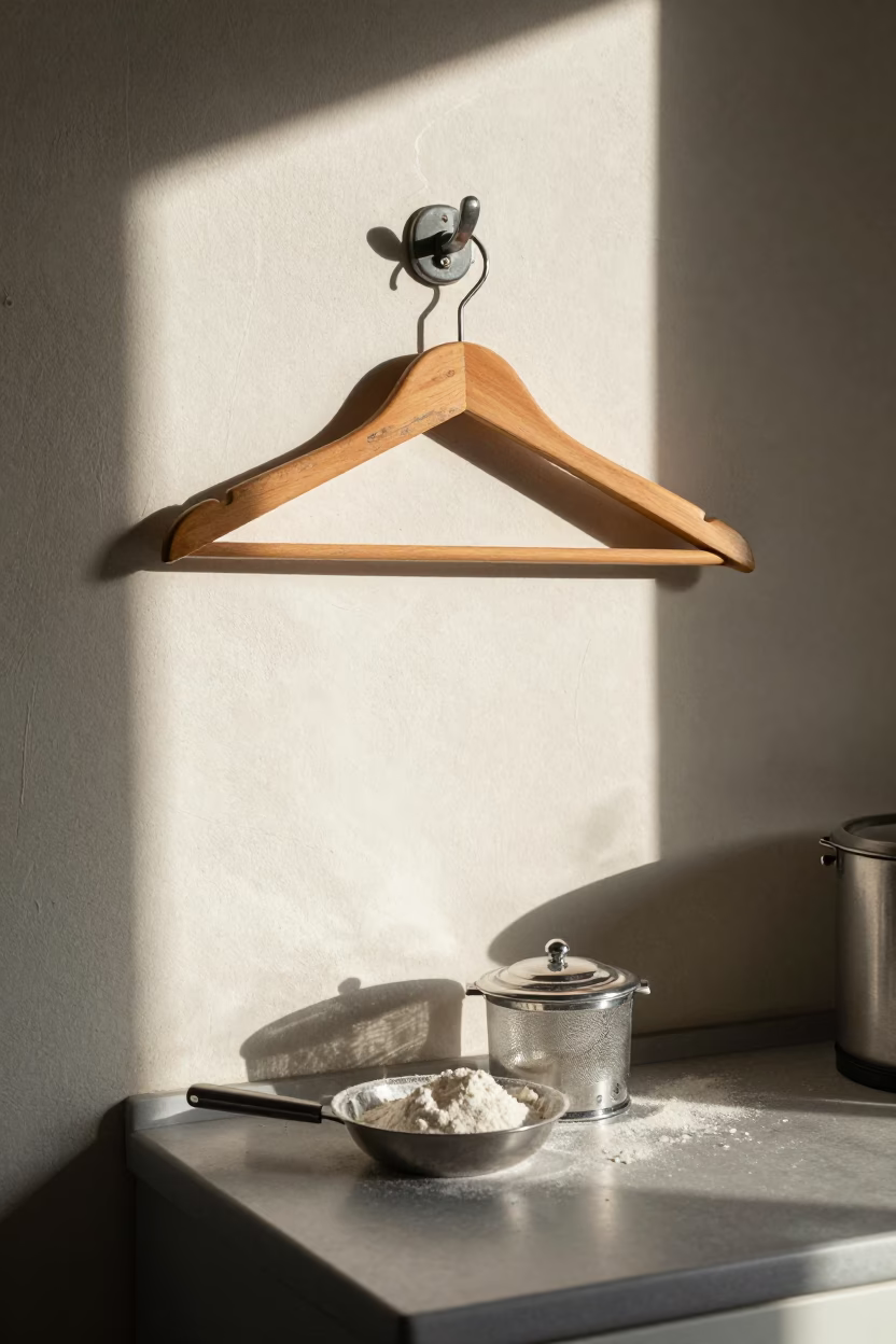 Kitchen Counter in Florence at The Early Afternoon Light in in Florence, Italy