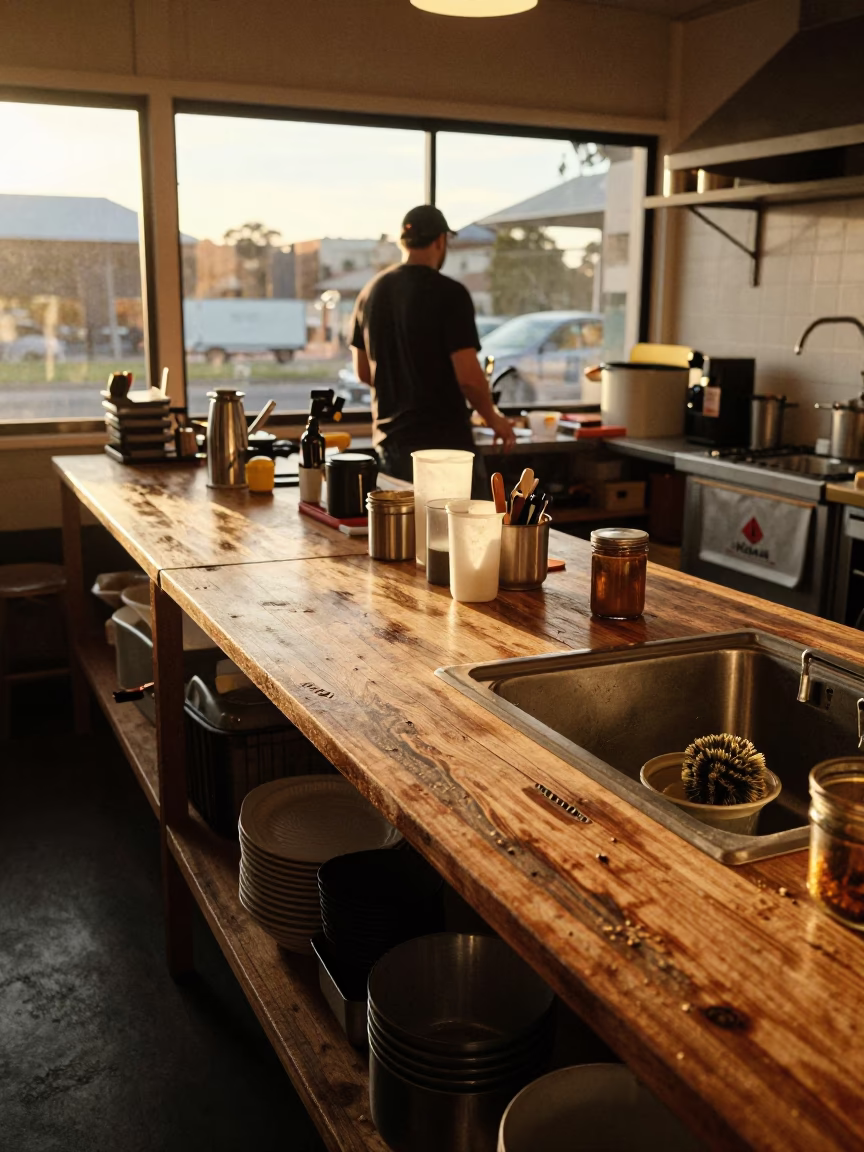 Kitchen Counter in Hobart in in Hobart, Tasmania, Australia