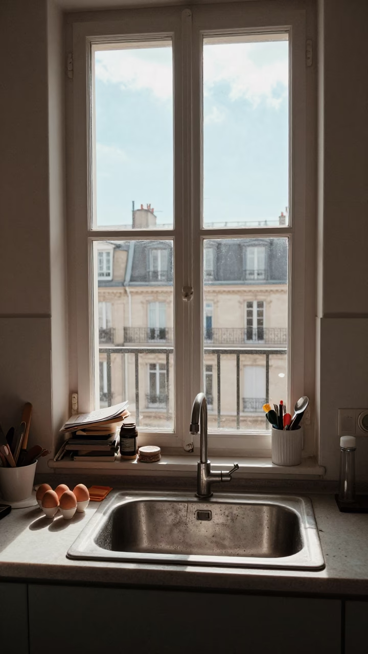 Kitchen Counter in Paris in in Paris, France