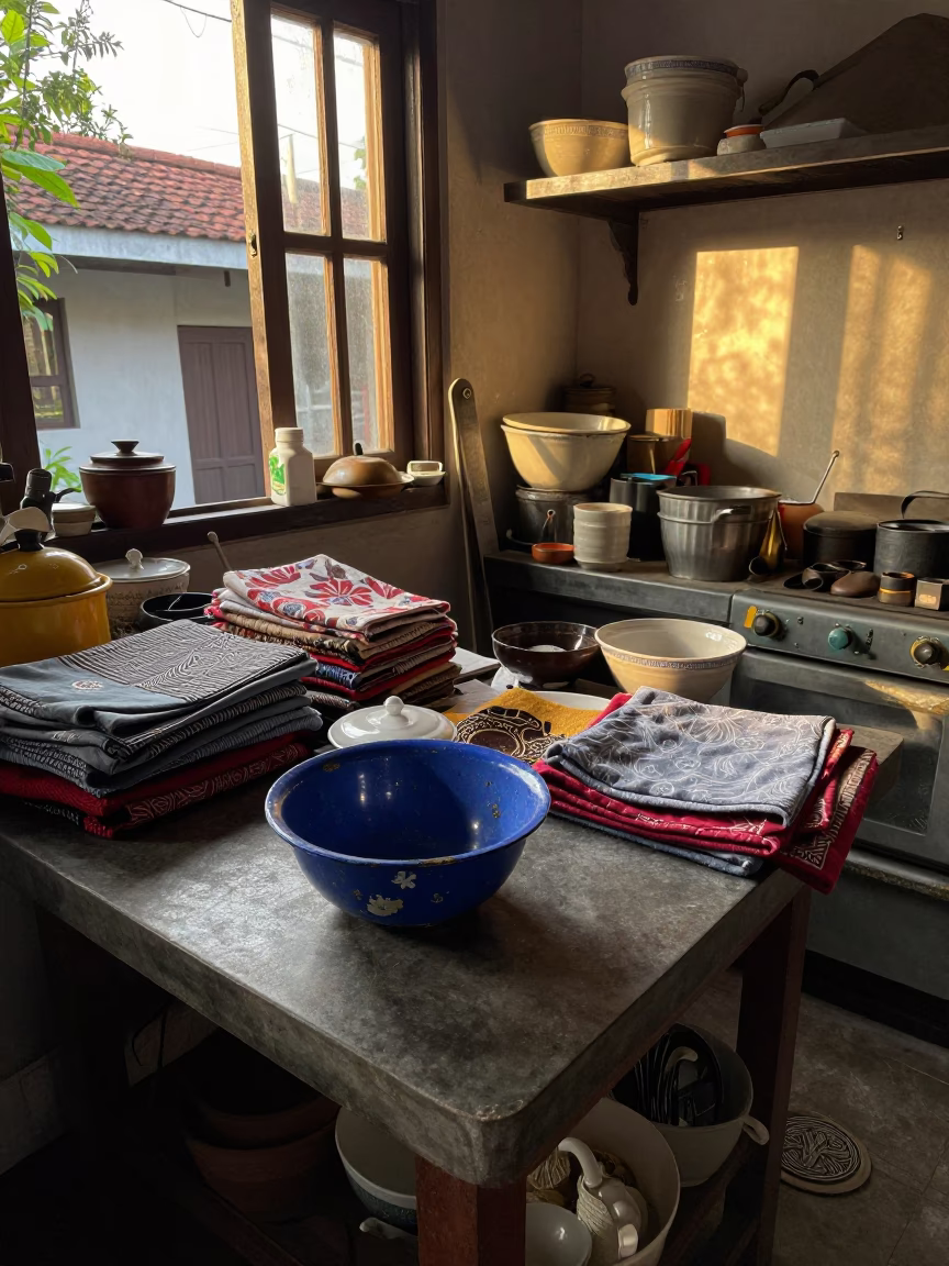 Kitchen Counter in Yogyakarta in in Yogyakarta, Indonesia