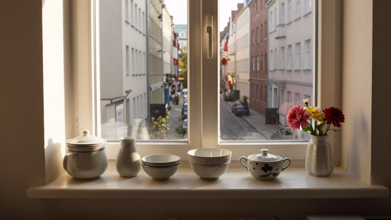 Kitchen Ledge in Berlin in in Berlin, Germany
