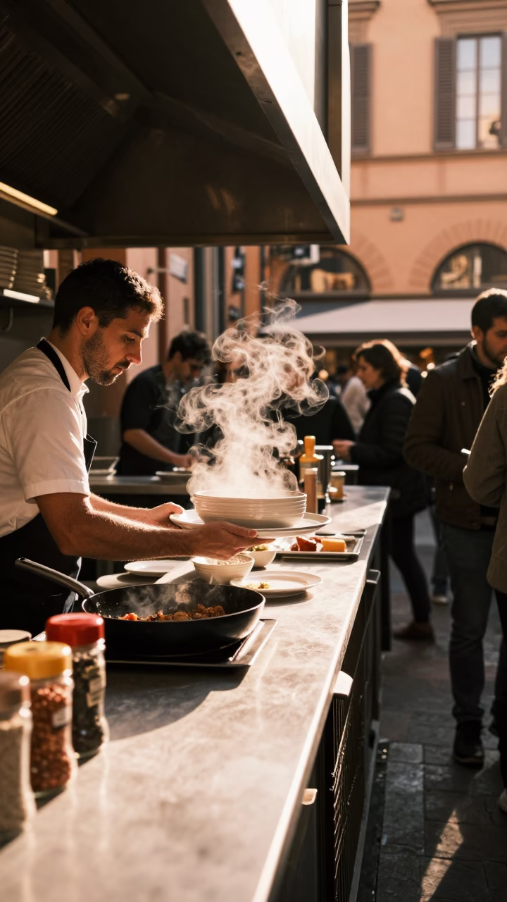 Kitchen Pass in Bologna in in Bologna, Italy