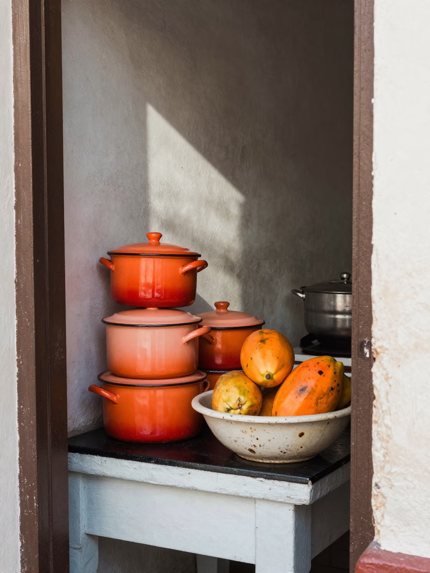 Kitchen Prep in Havana in in Havana, Cuba