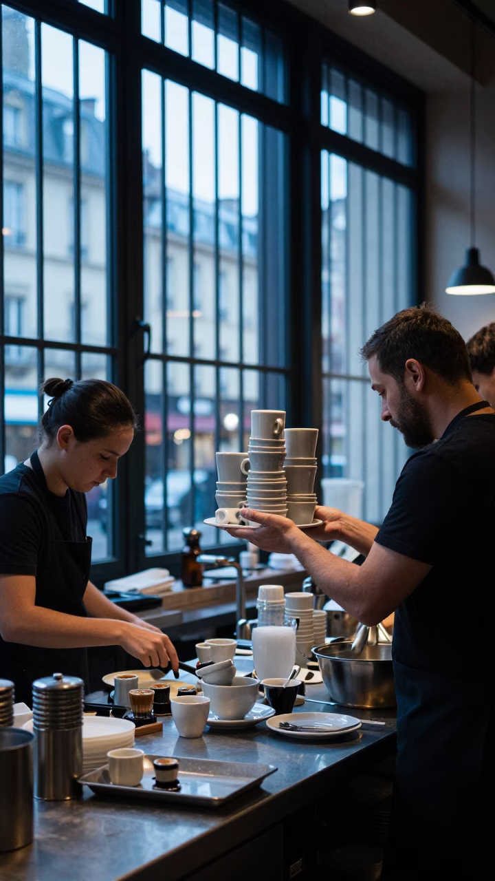 Kitchen Prep in Lyon in in Lyon, France