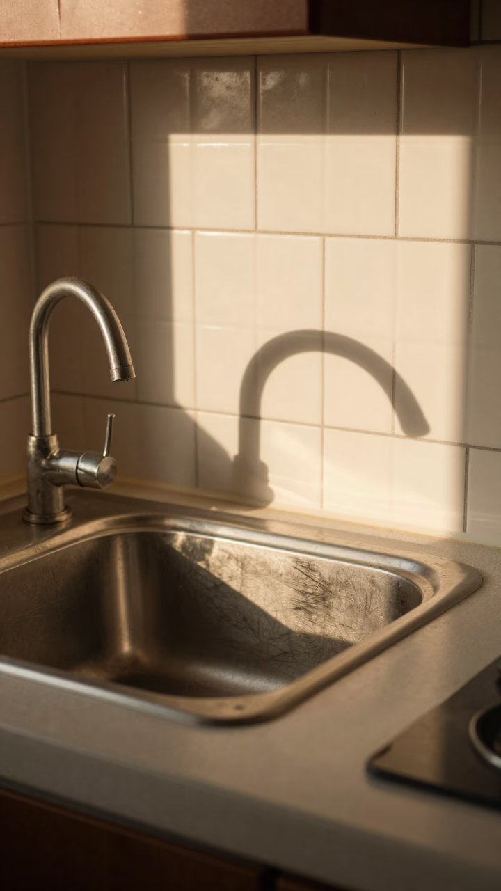 Kitchen Scene at Late Afternoon Light in Hong Kong in in Hong Kong, Hong Kong