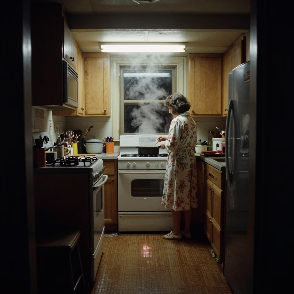Kitchen Scene at Midnight Light in Philadelphia in in Philadelphia, Pennsylvania, United States