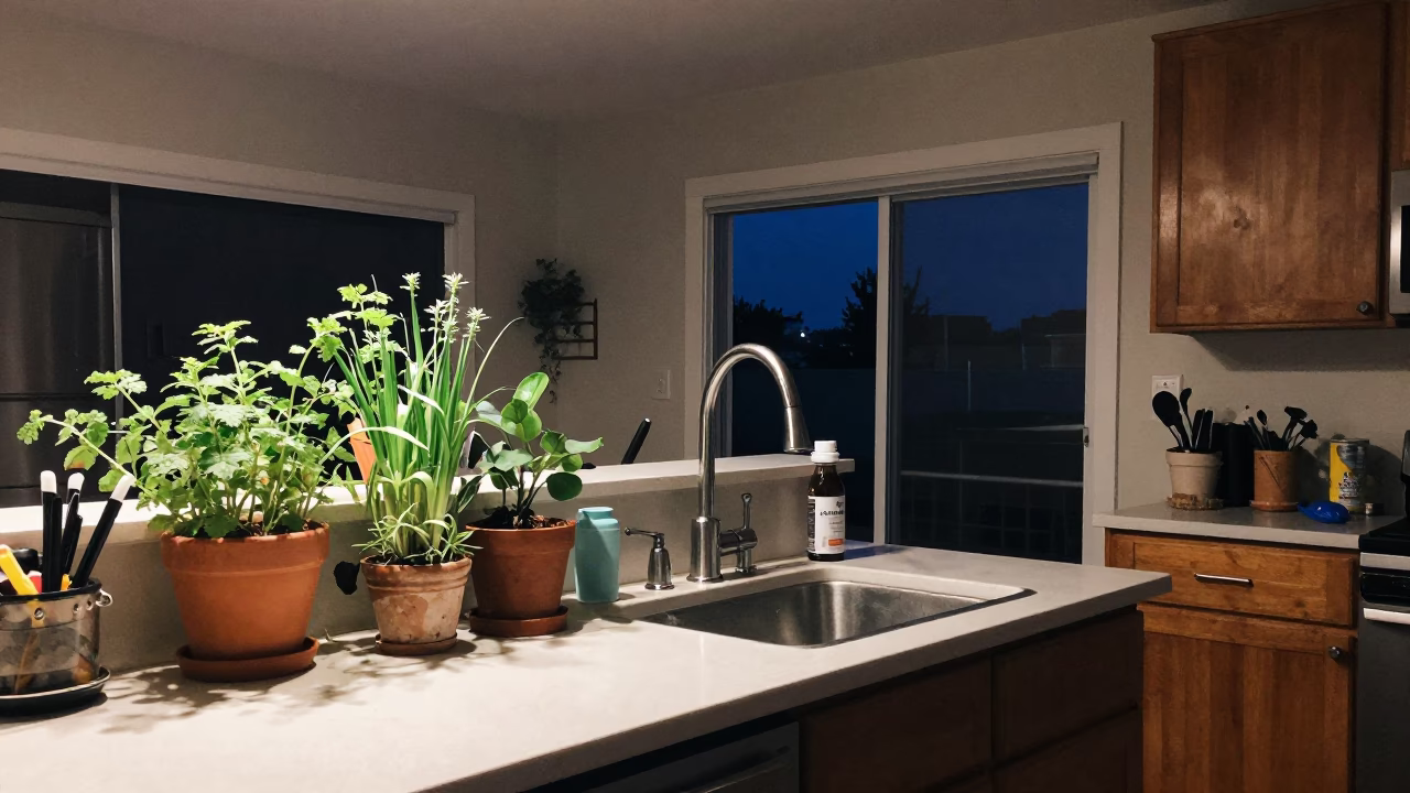 Kitchen Scene at Midnight Light in San Diego in in San Diego, California, United States