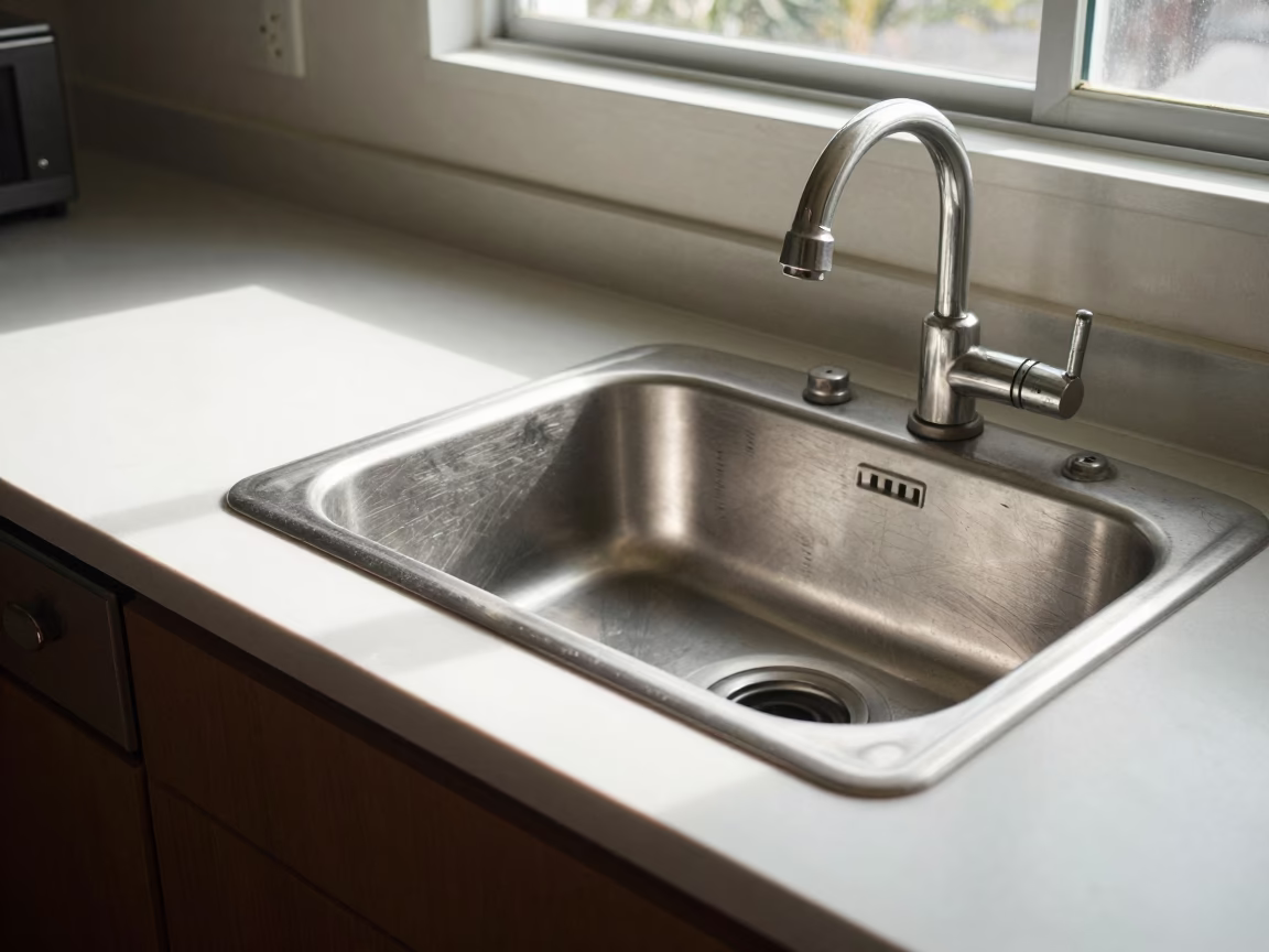 Kitchen Scene at The Flat Glare Of Noon Light in San Diego in in San Diego, California, United States