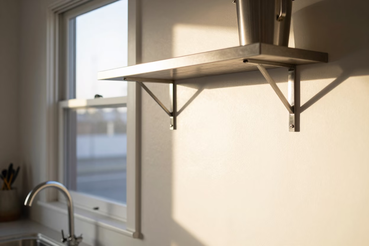Kitchen Scene in Los Angeles at The Early Afternoon Light in in Los Angeles, California, United States
