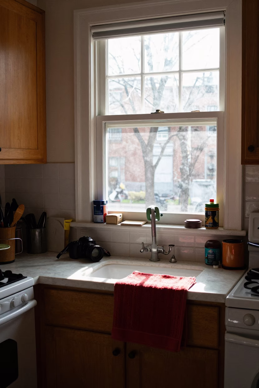 Kitchen Scene in Philadelphia at The Late Morning Light in in Philadelphia, Pennsylvania, United States