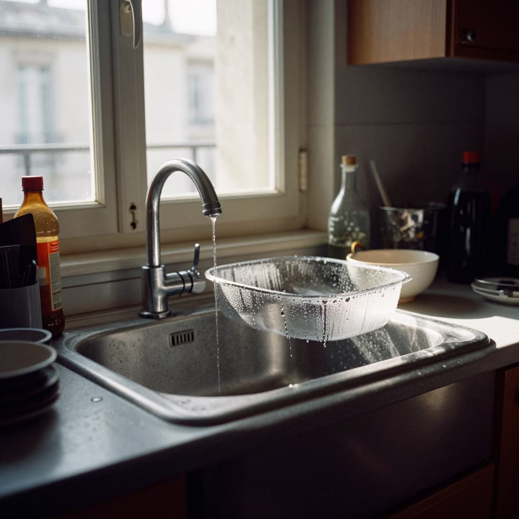 Kitchen Sink in Marseille at The Late Morning Light in in Marseille, France