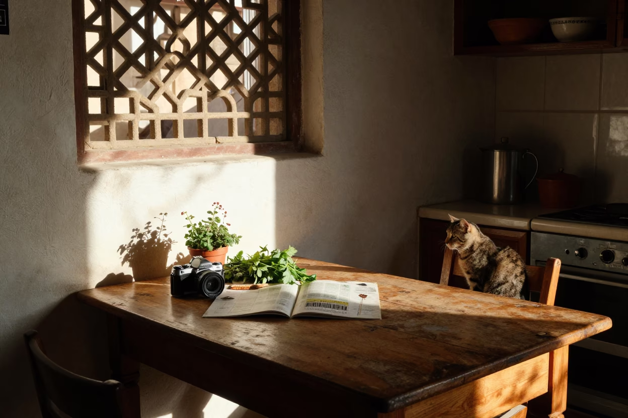 Kitchen Table in Cairo in in Cairo, Egypt
