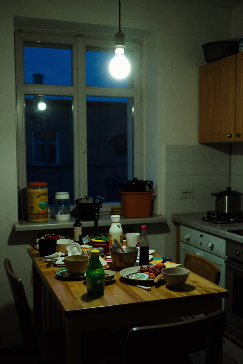 Kitchen Table in Krakow in in Krakow, Poland