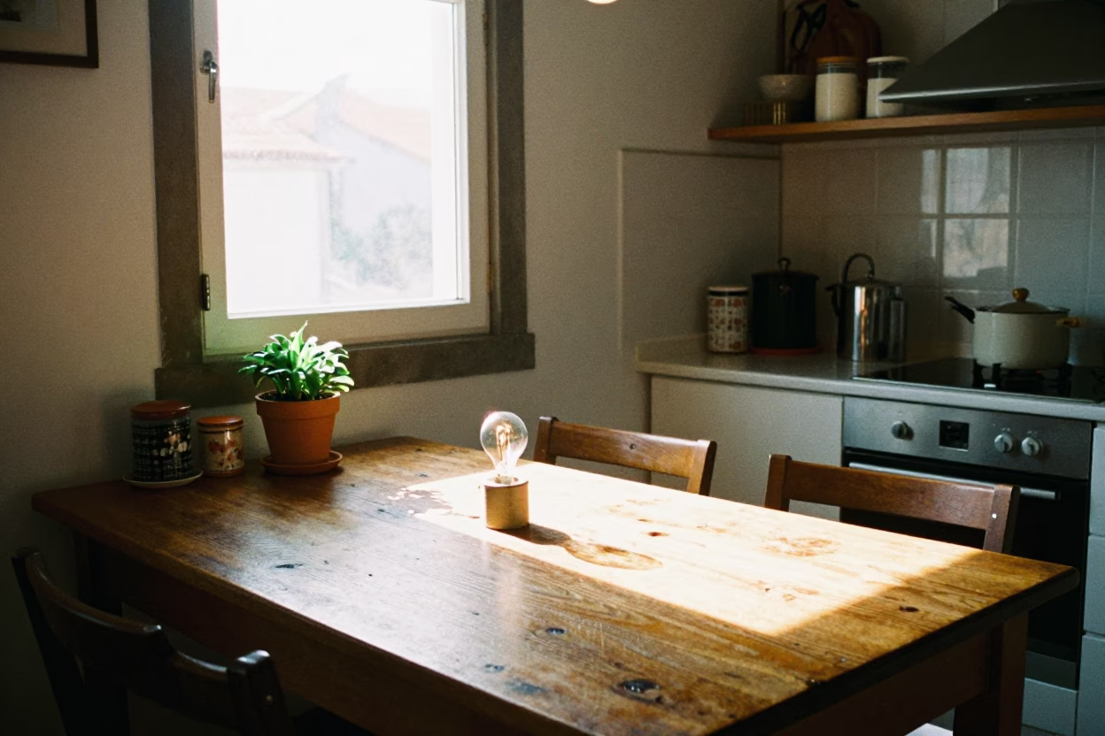 Kitchen Table in Porto in in Porto, Portugal