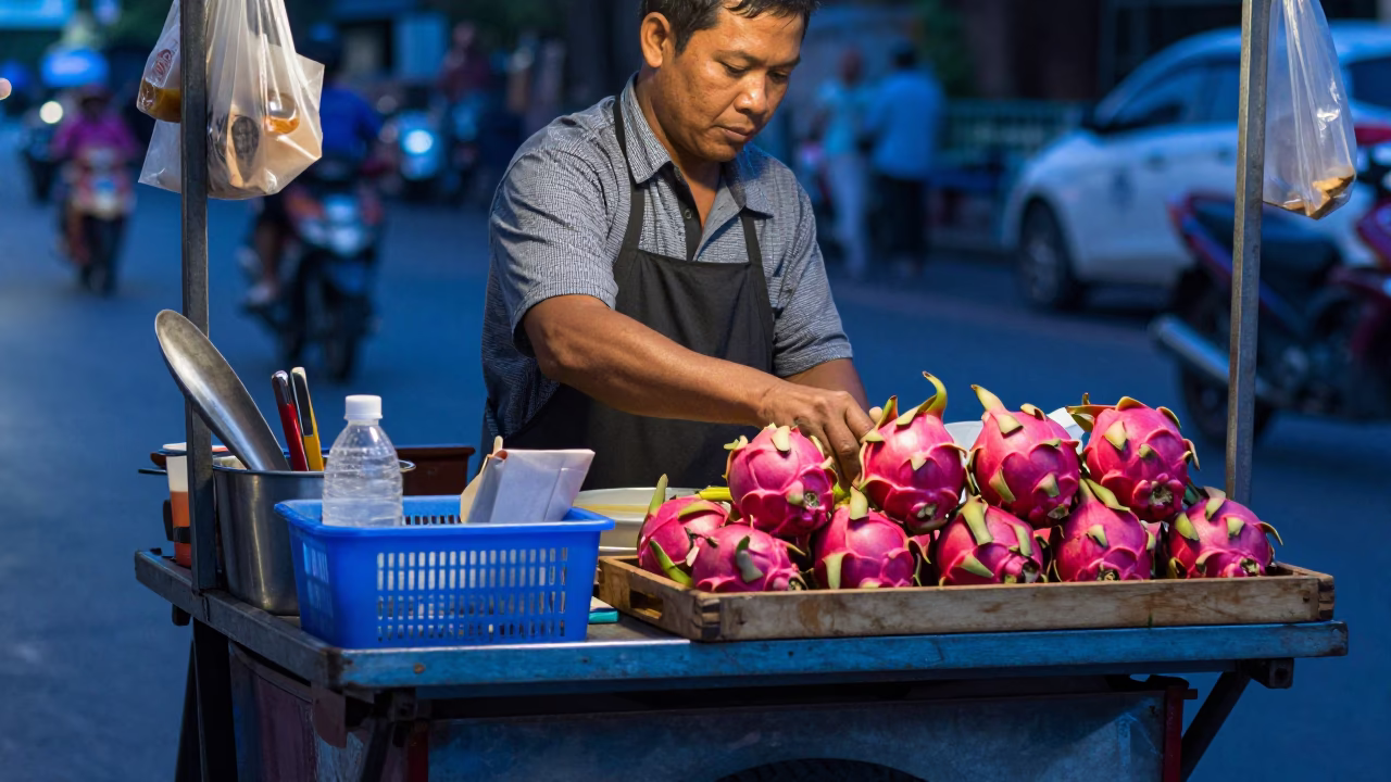 Kitchen Tools at The Last Blue Light Of Evening in Bangkok in in Bangkok, Thailand