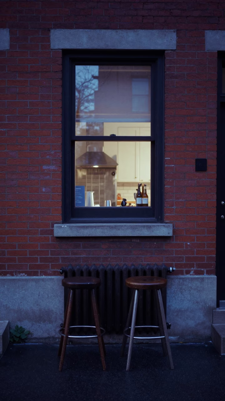 Kitchen Window in Toronto in in Toronto, Ontario, Canada
