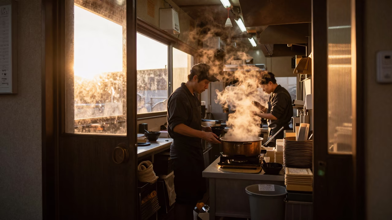 Kitchen Workspace in Fukuoka in in Fukuoka, Japan