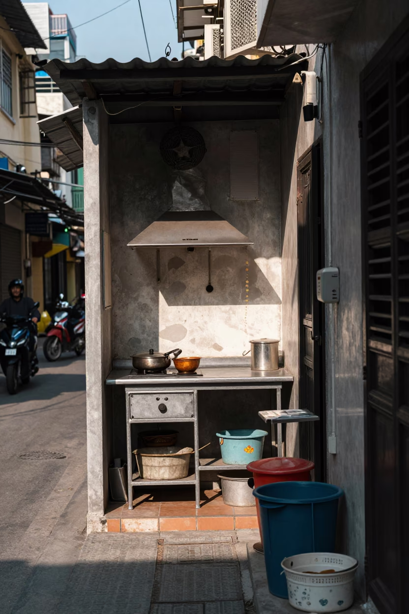 Kitchen Workspace in Ho Chi Minh City in in Ho Chi Minh City, Vietnam