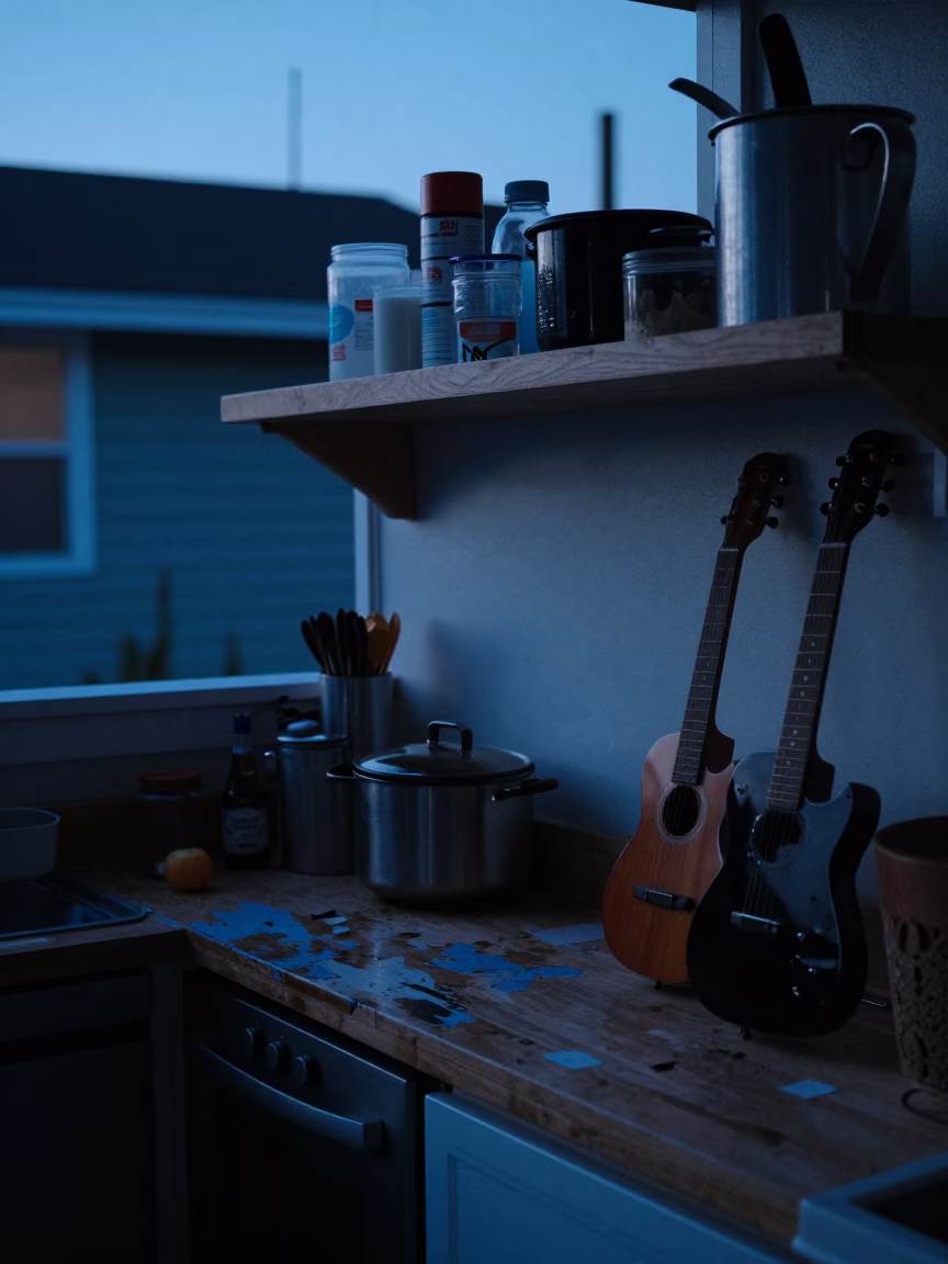 Kitchenette in Los Angeles in in Los Angeles, California, United States