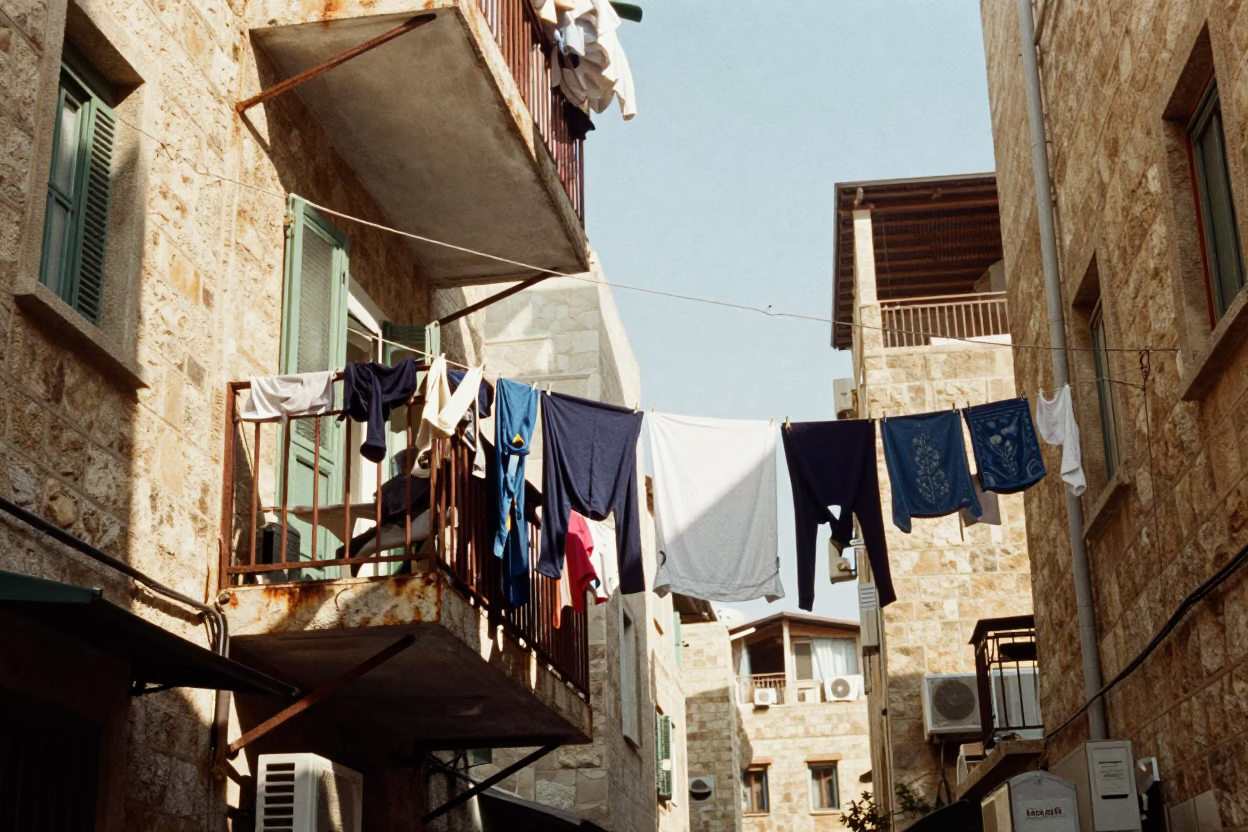 Kitchenware in Beirut at Late Morning Light in in Beirut, Lebanon